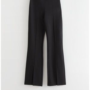 & Other Stories - Front Split Tapered Trousers